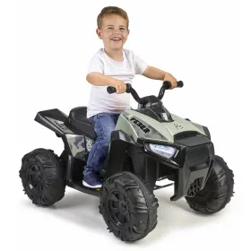 Feber Električno vozilo Quad 12V Boxer Moro Črna/Zelena