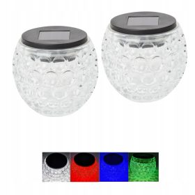  Solarna viseča svetilka Solar bela 10 cm 1 kos.