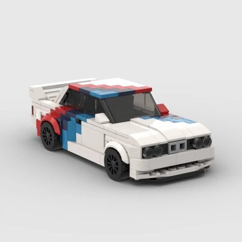 Legendarni model za sestavljanje avtomobila BMW M3 E30 | Komplet 455 kock!