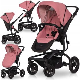   LAHKI PARTNER 360° SPREHAJALNI VOZIČEK 2v1 Z VELIKIMI NAPIHLJIVIMI KOLESI 0-22KG + FOLIJA