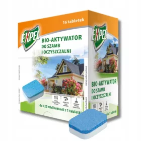   Tablete za greznice in hišne čistilne naprave Bio-Activator Expel 16 kos