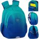 CoolPack Večpredelni šolski nahrbtnik Ombre modre barve 21 litrov