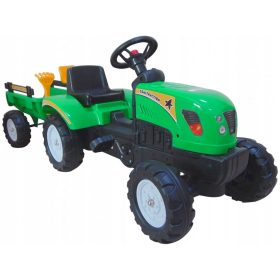   Bobo-San traktor s prikolico na pedala 42 cm x 133 cm 2 leti +