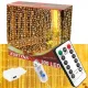Svetlobna zavesa Sternhoff 300 LED za okno, 3x3m lučk