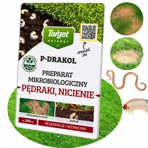 Biološki koncentrat proti ličinkam in ogorčicam za trawnike Target Natural P-Drakol 20g