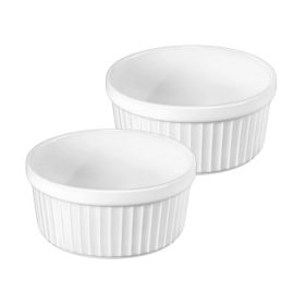 Okrogla posoda za peko Wilmax England Fine porcelan 0,4 l