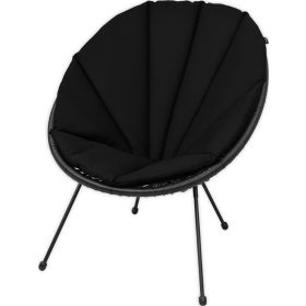   Poduszka za ležalnik vrtni stol Acapulco Ubberup 100 x 80 x 5 črna