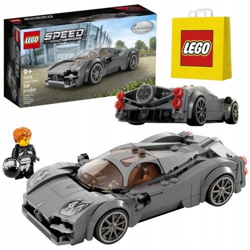 LEGO Speed Champions 76915 Pagani Utopia avto komplet + brezplačna LEGO papirnata torba