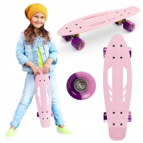 Deskorolka Qkids GALAXY ABEC-7 roza