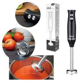 Idealni IK1001 800 W ročni mešalnik, črna barva