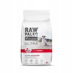    RAW PALEO ULTRA BEEF PUPPY MINI 2kg - suha hrana za mladiče malih pasem