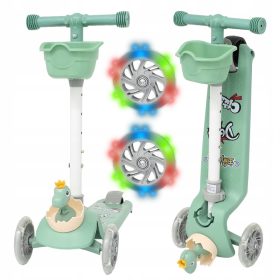 HULAJNOGA TRÓJKOLOWA Z DINOZAUREM