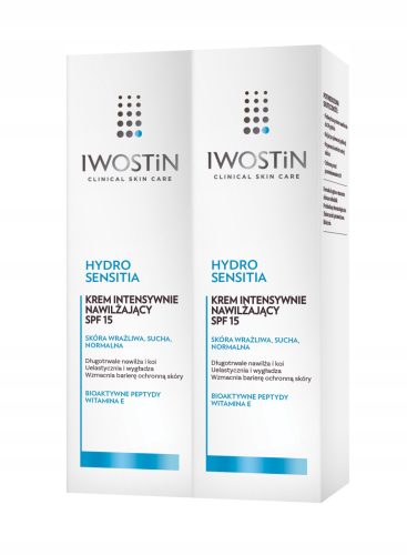 IWOSTIN HYDRO SENSITIA Intenzivno vlažilna krema SPF 15 za suho in občutljivo kožo