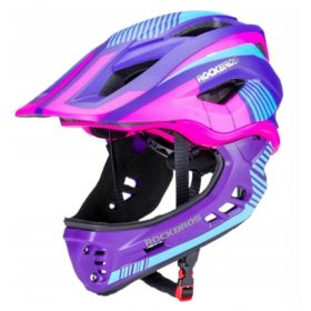 Rocbkros otroška kolesarska čelada zaščitna usta navzgor