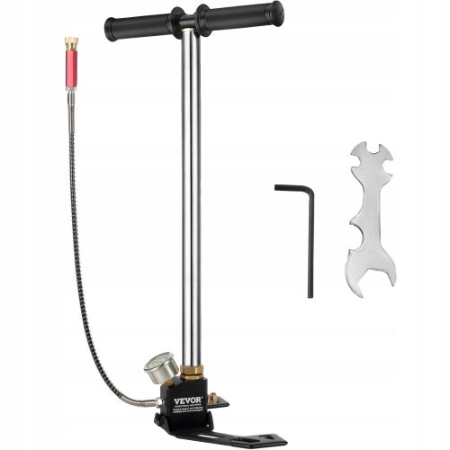 Ročna črpalka Vevor 4500 psi odtenki sive