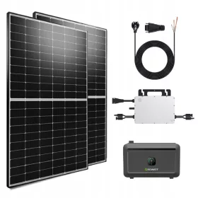    Balkonska fotovoltaika 1000W z inverterjem HMS 800W in elektrarno