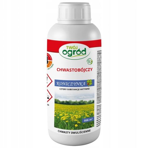 Deteljica Dicotex 202 SL 500ml - Herbicid za učinkovito zatiranje dvokaličnih plevelov na trati. Ta selektivni herbicid v tekoči obliki je namenjen za nanos neposredno na liste plevelov, kar zagotavlj