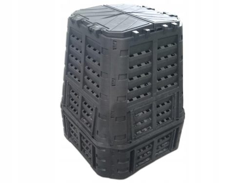Kompostnik za kompostiranje Ekobat Ecosmart 740 litrov, črne barve