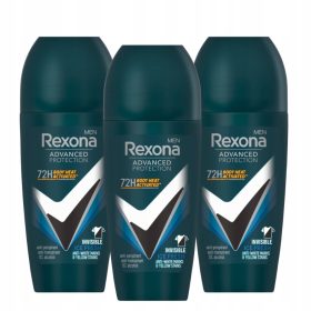   Rexona Moški Napredna Zaščita Nevidni Led Antiperspirant roll-on 50 ml