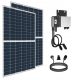 Celoten fotovoltaični set za balkon 720W z WIFI inverterjem NEP-600