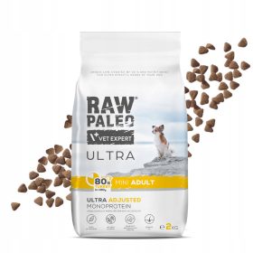    RAW PALEO ULTRA TURKEY ADULT MINI 2kg puran suha hrana za pse majhnih pasem