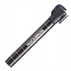 RockBros črna ročna črpalka za kolesa JG-1040B