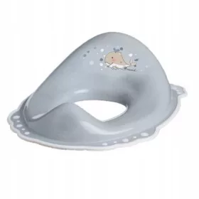 MALTEX Prevleka za WC školjko Wieloryb Minimal, saten modra