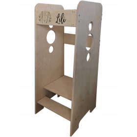   Personalizirani kuhinjski pomočnik Montessori s personalizacijo imena