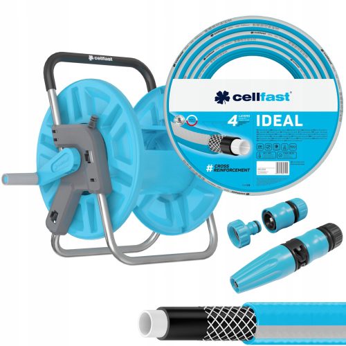 Vrhunska vrtna cev za zalivanje - Cellfast IDEAL 1/2" 50m 10-242