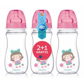 Canpol Baby široka steklenička za mleko 300ml 35/204