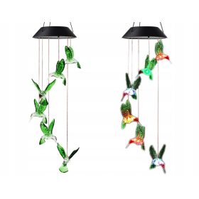 Vrtne luči na sončno energijo z LED kolibriji