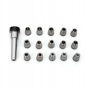   15-delni komplet vpenjal MK4 ER25 za obdelovalne stroje 2-16 mm