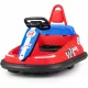 6V električni otroški avtomobil z glasbo in 360-stopinjskim obratom (rdeč)
