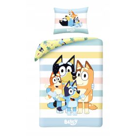 Posteljnina za otroke Bluey 140 x 200 cm, večbarvna