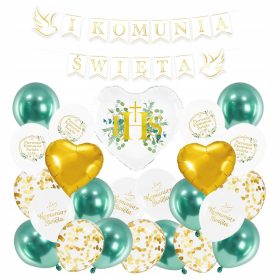   Girlanda za prvo obhajilo Baloni za prvo obhajilo Baloni za obhajilo Kromirani baloni