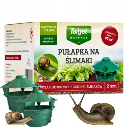Tarča past za polže 2 kom