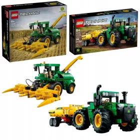   LEGO Technic John Deere 42168 Komplet + LEGO Technic traktor John Deere 9620R 4WD 42136
