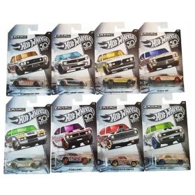 Hot Wheels FRN23 - Komplet 50. obletnica ZAMAC - 1-8 - set!