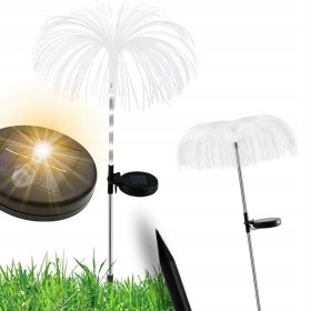  Vgradna solarna svetilka Vergionic, črna, 80 cm, 2 kosa.