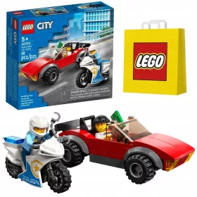 LEGO City 60392 Policijski Motor + Brezplačna LEGO Torba