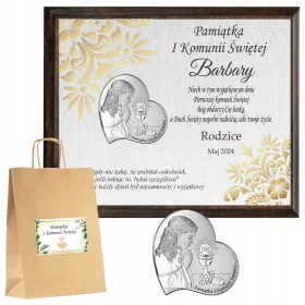    SPOMINKI PRVEGA SVETEGA OBHAJILA SLIKA DARILO ZA OBHAJILO DARILNA VREČKA