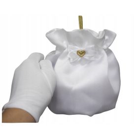 Komplet obhajilnih dodatkov z torbico in rokavicami Alba