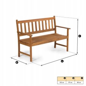 Vrtna klop Fieldmann FDZN 4013-T za dva