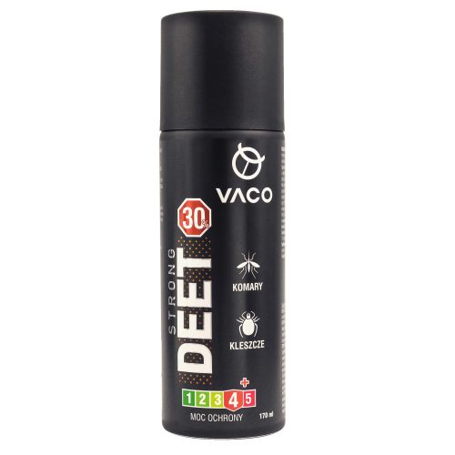 VACO MOČAN Sprej proti klopom, komarjem in muham DEET 30% 170 ml