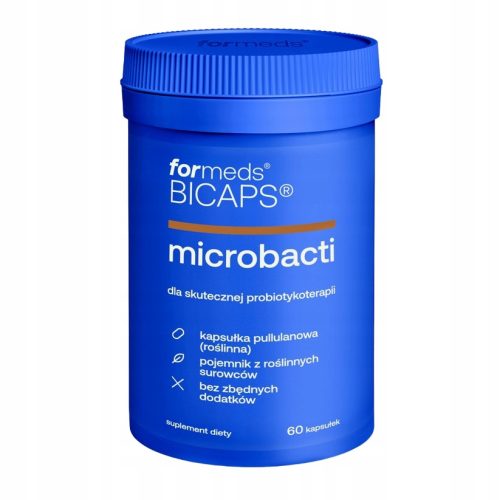 ForMeds Bicaps MicroBACTI - Probiotične Kapsule za Zdravje Prebavil in Imunski Sistem