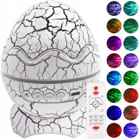   DINOZAVR PROJEKTOR ZVEZD NOČNA LUČKA LED PROJEKTOR JAJCE ZVOČNIK