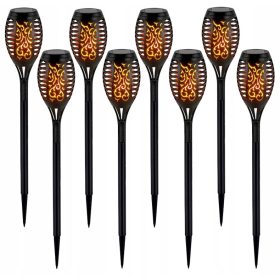  SuperLED solarna svetilka, črna, 50 cm, 8 kos.