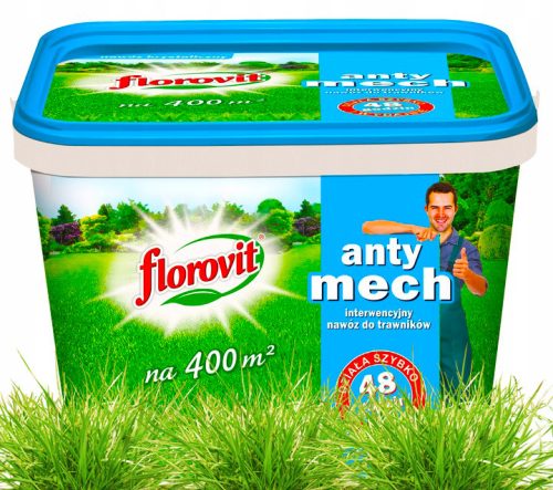 Florovit ANTY MECH - Gnojilo za trate proti mahom 8 kg