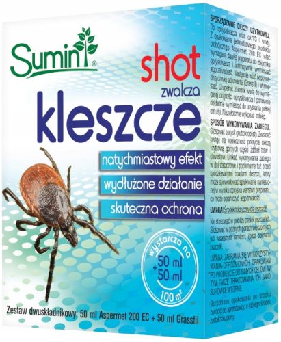 Protiklopno in protikomarno sredstvo Sumin Shot 50 ml