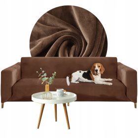    Prevleka za sedežno garnituro (kavč) Furniture OdNowa, rjava